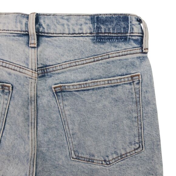 Abercrombie & Fitch The Boyfriend Mid Rise Jeans Womens 26/2 Blue Distressed - Picture 7 of 11